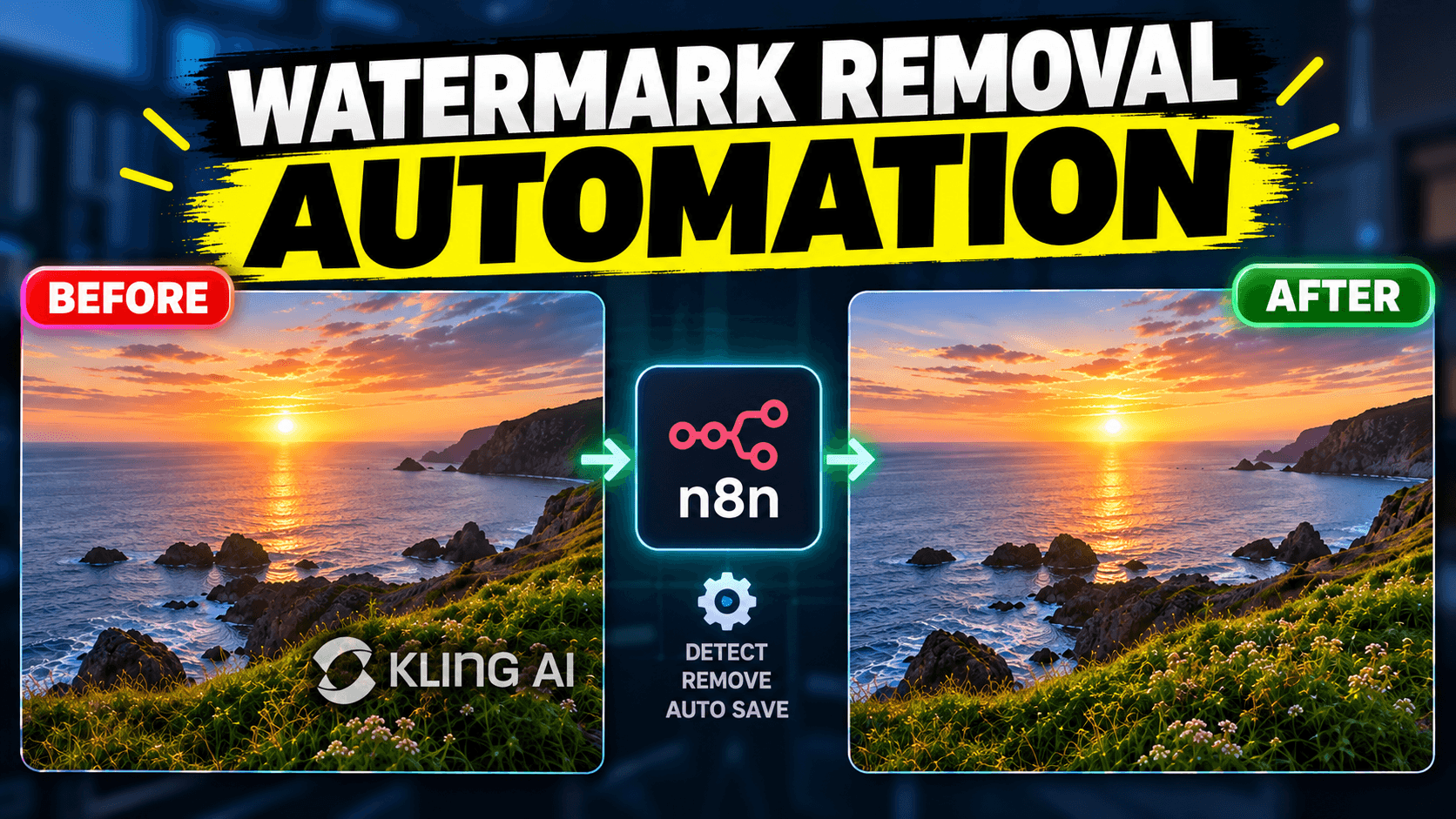 Automatic Watermark Removal for AI-Generated Video, at Scale