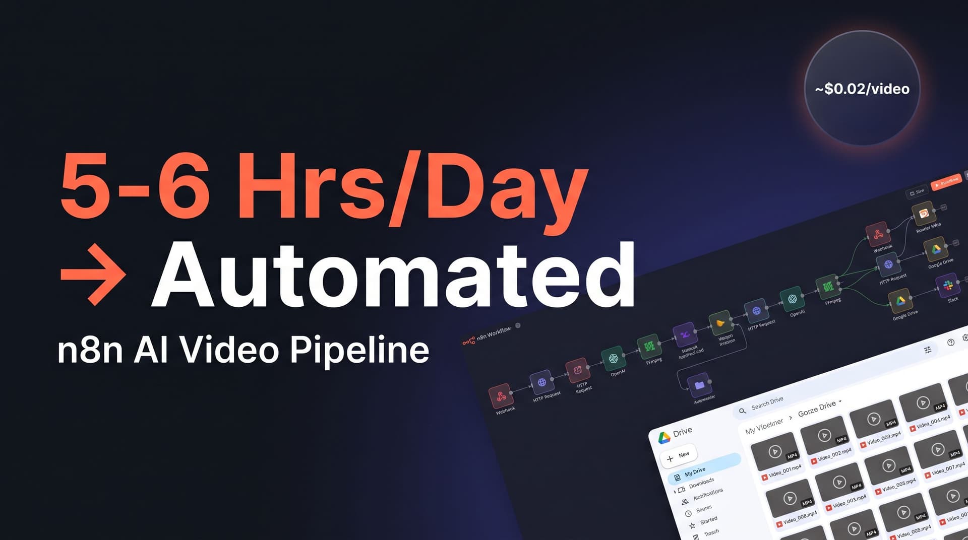 N8N AI Video Automation: From 5-6 Hours of Manual Generation to a Queue You Never Touch